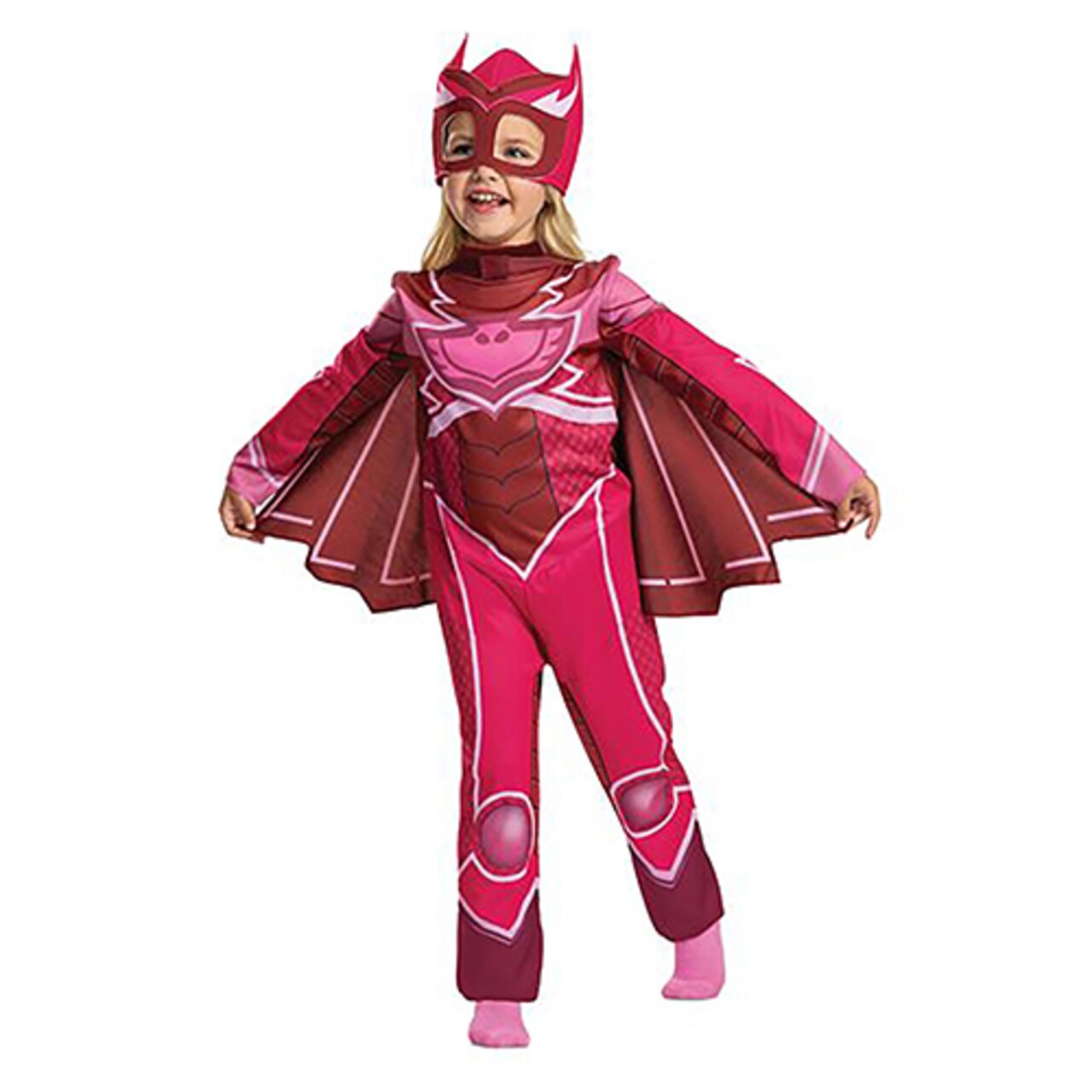 Pj Masks Owlette Classic Pink Jumpsuit Costume - Toddlers 18-24 Months